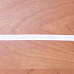 Лента репсовая белая, ширина 0,6 см, длина 5,4 м