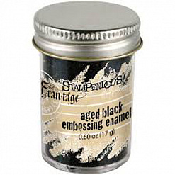 Пудра для эмбоссинга "Aged black" (Stampendous)