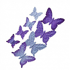 Набор бумажных бабочек "Оттенки фиолетового" (ScrapBerry's)