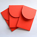 Набор заготовок для оформления подарочной карты 2, цвет красный, 3 шт (Лоза)