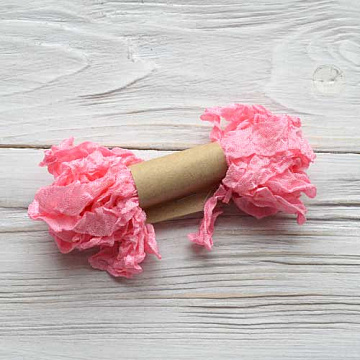 Шебби лента "Розовый леденец", ширина 1,5 см, длина 5 м (Craft)