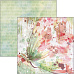 Набор бумаги 20х20 см "Blooming. Фоновый", 12 листов (Ciao bella)