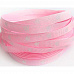 Лента репсовая "Сердечки, розовая", ширина 1 см, длина 90 см (Impresse)
