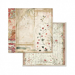 Набор бумаги 20х20 см "Oriental garden", 10 листов (Stamperia)