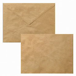 Набор конвертов 16х23 см "Крафт", 50 штук (Brauberg)