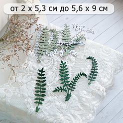 Нож "Остролодочник. Листья", 5х6,8 см (ScrapMania)