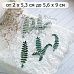 Нож "Остролодочник. Листья", 5х6,8 см (ScrapMania)