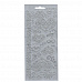 Контурные наклейки "Сердца и орнаменты", лист 10x24,5 см, цвет серебро (JEJE)