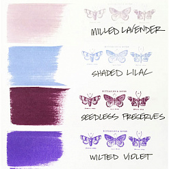 Штемпельная подушечка мини Distress Ink "Wilted Violet" (Ranger)