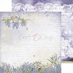 Бумага "Lavender bliss 04" (CraftO'clock)
