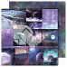 Набор бумаги 30х30 см "Reach for the stars", 12 листов (DreamLight Studio)