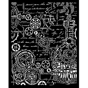 Трафарет 20х25 см "Fantasy World" (Stamperia)