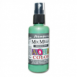 Спрей жемчужный "Aquacolor Spray", аквамарин, 60 мл (Stamperia)