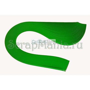Полоски для квиллинга 10 мм, зеленый мох (QuillingShop)