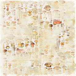 Бумага "Vintage Mushrooms" (Magnolia)