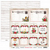 Набор бумаги 30х30 см "Christmas wishes", 12 листов (ScrapBoys)