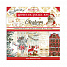 Набор бумаги 20х20 см "Romantic Christmas" (Stamperia)