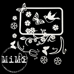 Набор украшений из чипборда "Весна. Проталина" (MiMi Design)