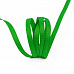 Лента репсовая "Рубчик. Ярко-зеленая", ширина 0,6 см, длина 1 м