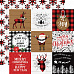 Набор бумаги 30х30 см с наклейками "A Lumberjack Christmas", 12 листов (Echo Park)