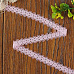 Кружево "Круги и фестоны", цвет розовый, ширина 15 мм, длина 9 м (АртУзор)