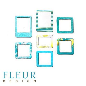 Набор рамок "Pretty tiffany. Утреннее небо" (Fleur-design)