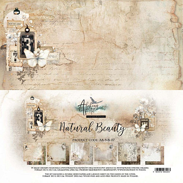 Набор бумаги 30х30 см "Natural Beauty", 6 листов (Alchemy of Art)