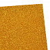 Лист фоамирана с глиттером 20х30 см "Желтый", 2 мм