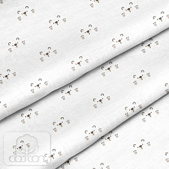 Отрез ткани 79х50 см "Мишкины лапки" (Cotton)