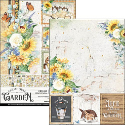 Набор бумаги А4 "Farmhouse Garden", 9 листов (Ciao bella)