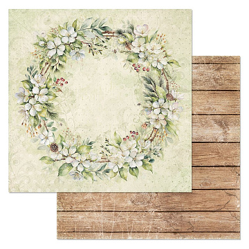 Бумага "На лесной опушке. Венок" (ScrapMania)