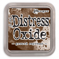 Штемпельная подушечка Distress Oxide "Ground espresso" (Ranger)