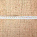 Кружево вязаное "Зигзаг", ширина 1,4 см, длина 1 м, цвет белый