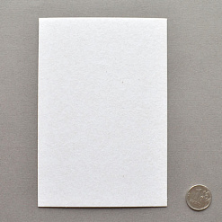 Лист пивного картона 10х15 см "Белый" (ScrapMania)