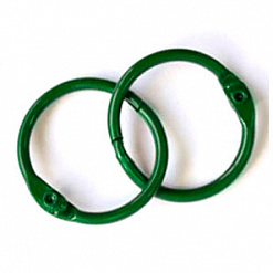 Набор колец для альбома "Зеленые", 30 мм (ScrapBerry's)