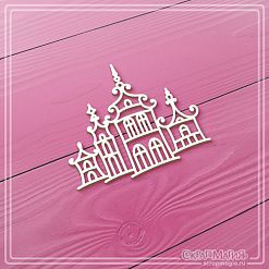 Чипборд "Сказочный городок", 5,2х4,3 см (СкрапМагия)