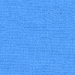Кардсток с текстурой холста "Яркий голубой" (SaltLake)