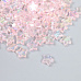 Набор акриловых украшений "Звезда. Розовый перламутр", 1х1 см, 80 шт (АртУзор)