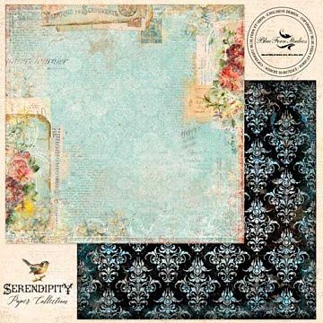 Бумага "Serendipity. Chronicle" (Blue Fern)