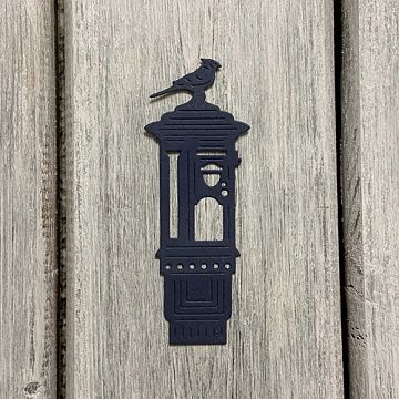 Нож "Птица на столбе", 4х10,5 см (ArtScrap)