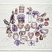 Набор высечек из ткани "Farm House", 29 шт (RozeFlowers)