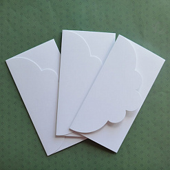 Набор заготовок для конвертов 2, цвет белый, 3 шт (Лоза)