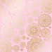 Бумага с фольгированием "Golden Napkins Pink. Золотые салфетки на клубничном" (Фабрика Декору)FDFMP-18-004)