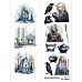 Лист с картинками 10х30 см "Магия черного ворона" (ScrapMania)