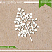 Украшение из чипборда "Веточка с листьями" (ScrapКрым)