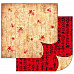 Бумага "Китайские письма, красная" (Stamperia)