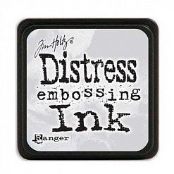 Штемпельная подушечка мини Distress Ink для эмбоссинга, цвет прозрачный