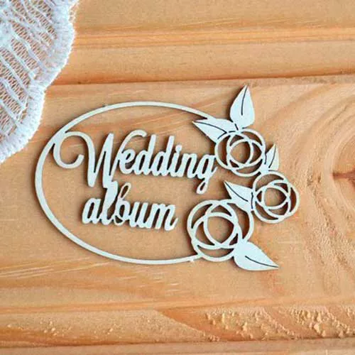 Набор украшений для свадебного альбома ручной работы